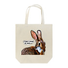 AngelRabbitsの野うさぎのほっぺを掘るうさぎ Tote Bag