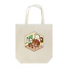 脱サラ賢者タカのフォージャー家ダイニング風ピクセルルーム Tote Bag