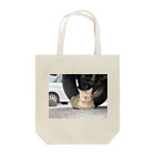 shirado_kazukiの猫のひとやすみ トートバッグ