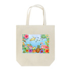 広東もなグッズのトロピカル色鉛筆画グッズ Tote Bag