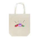 Dr.pepepe の陽気な血球やさんの仲良しむちむち血球たち Tote Bag