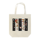 世界の絵画アートグッズのワシリー・カンディンスキー《縞》 Tote Bag