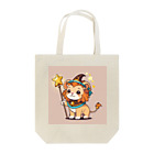 ganeshaの魔法の杖を持ったかわいいライオン Tote Bag