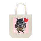 さおりんとチンチラのお家のチンチラブラックパール Tote Bag