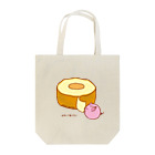 Draw freelyのぶたくんとバウムクーヘン Tote Bag