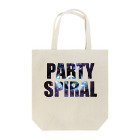 RIDEXのPARTY SPIRAL T-SHIRT Tote Bag