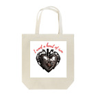 Love and peace to allの鉄の心臓が欲しい Tote Bag