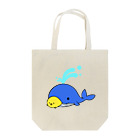 ひよさんストアのひよさんとクジラ Tote Bag