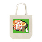 マルオストアーのペンギンとパンケーキ Tote Bag