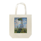 世界美術商店の散歩、日傘をさす女性 / Woman with a Parasol - Madame Monet and Her Son Tote Bag