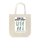 クライミングジムVORTEXのエイトノット Tote Bag