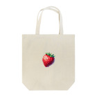 strawberry168のイチゴ柄 トートバッグ