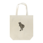 穴logのヒヨコのニワトリ Tote Bag