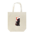 くろねこのてんのくりしゅましゅを終えたねこ Tote Bag