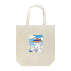 なくも/イラストレーターの潮干狩りねこちゃん Tote Bag