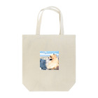 Nishiki Designの海とポメ Tote Bag