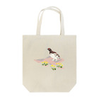 piro piro piccoloのライチョウ♂とミヤマキンバイ Tote Bag