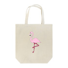 KIMOKAWAzooのきもかわフラミンゴ Tote Bag