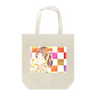 ꜀(.௰. ꜆)꜄もふもふ屋の金の鶴 Tote Bag