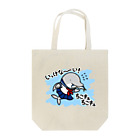 夜門堂シオンの女子高生イルカ Tote Bag