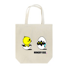 PLUM  VILLAGEの『HUNGRY EGG』「・・・ん？」 トートバッグ