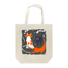 PortemineBooksのLes trois chats  Tote Bag