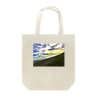 Wind-sunの夕暮れの海 Tote Bag