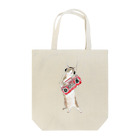 トコロコムギの壊れかけのラジカセにゃんこ Tote Bag