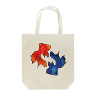 くまのおもちゃ箱のあかあお金魚 Tote Bag