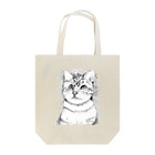 greetenのアート猫　モノクロ　 Tote Bag