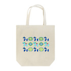 たま屋のダーラナホース　蒼、空色 Tote Bag