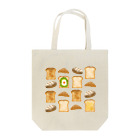 nao_pan_coffeeのいっぱいのパン Tote Bag