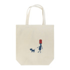 chikichickleの犬の散歩 Tote Bag