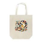 猫LOVE items Noahの猫LOVE items 茶虎と白黒 Tote Bag