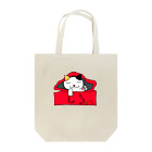 AKAZUKINのパーカーに三毛猫 Tote Bag