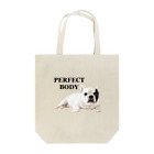 愛犬 コットンのPERFECT BODY Tote Bag