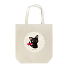 ʚ fuwari ɞの黒猫しっぽリボン Tote Bag