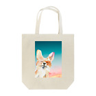 The Art FatherのFox illustrated new design Tote Bag
