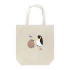 あぽとだらのもふもふ親子ペンギン☆ Tote Bag