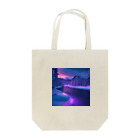 RetroRevive Treasuresのスノーリバー Tote Bag