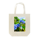 Una Villa Shopの紫陽花ブルー Tote Bag