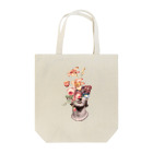 transparentのFlower Tote Bag