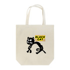 SEVEN-5-Ｇの BLACK  CAT Tote Bag