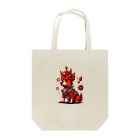 AliceDesignLab.のSteampunk Red Dog Tote Bag