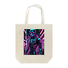 Skeletonの超クールな骸骨のサイバーパンクアート！ Tote Bag