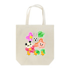 takeminのフラワー&アニマル Tote Bag