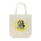 mariechan_koboの038 ウロコインコノーマル ミモザのリース Tote Bag