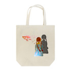 はすのやすらぎのsakura that day girl Tote Bag