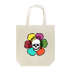 𝓜𝓪𝓶𝓲 @skullloverのスカル&flower Tote Bag