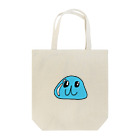 love and peace のぷよぷよ星人ぶるー Tote Bag